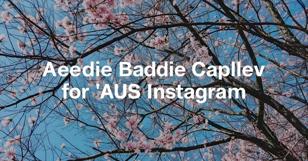 Aesthetic Baddie Captions for Instagram