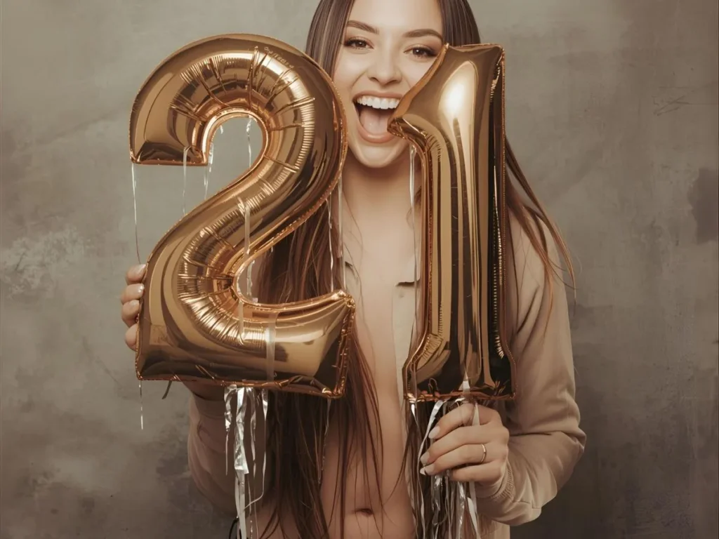 Attitude 21st Birthday Captions for Instagram