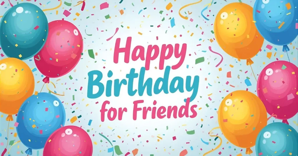 Birthday Captions for Friends