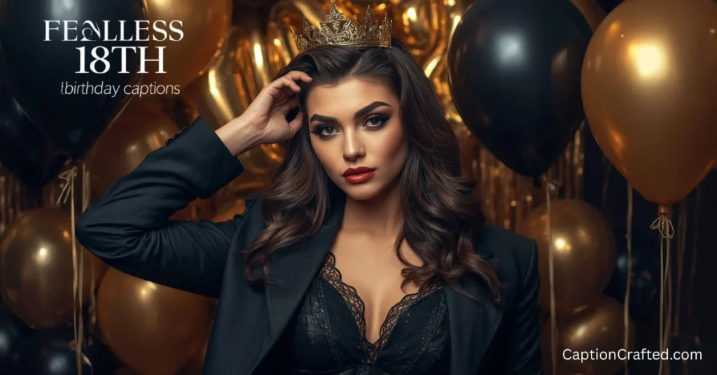 Fearless 18th Birthday Captions