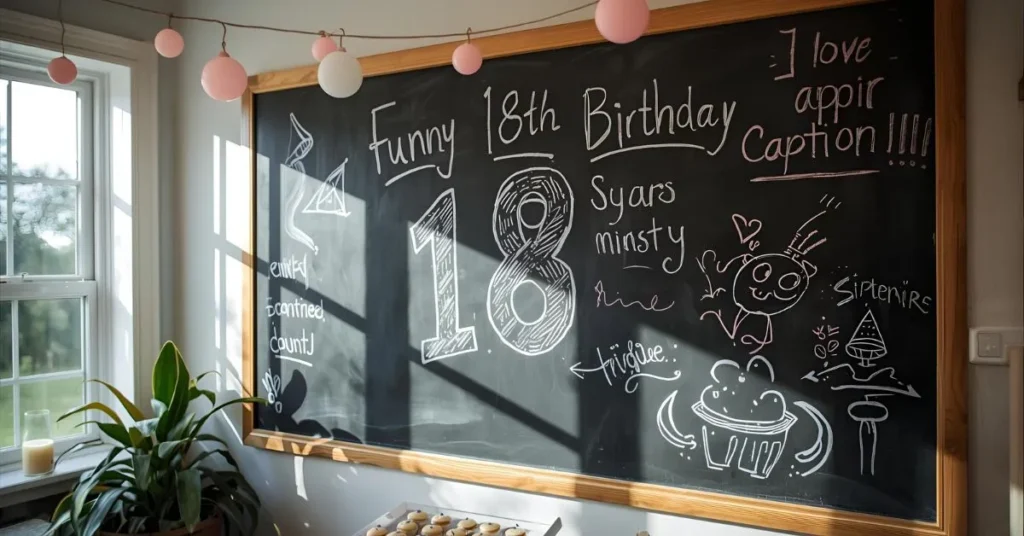 Funny 18th Birthday Captions