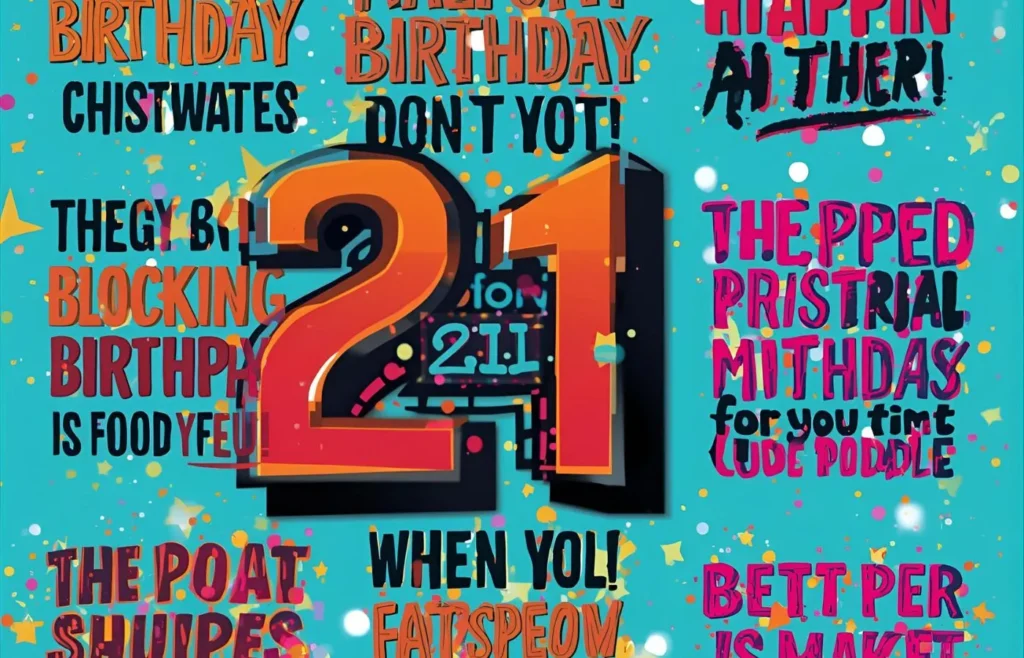 Funny 21st Birthday Captions for Instagram