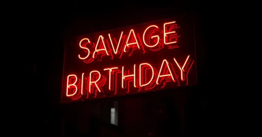 Savage Birthday Captions for Instagram 