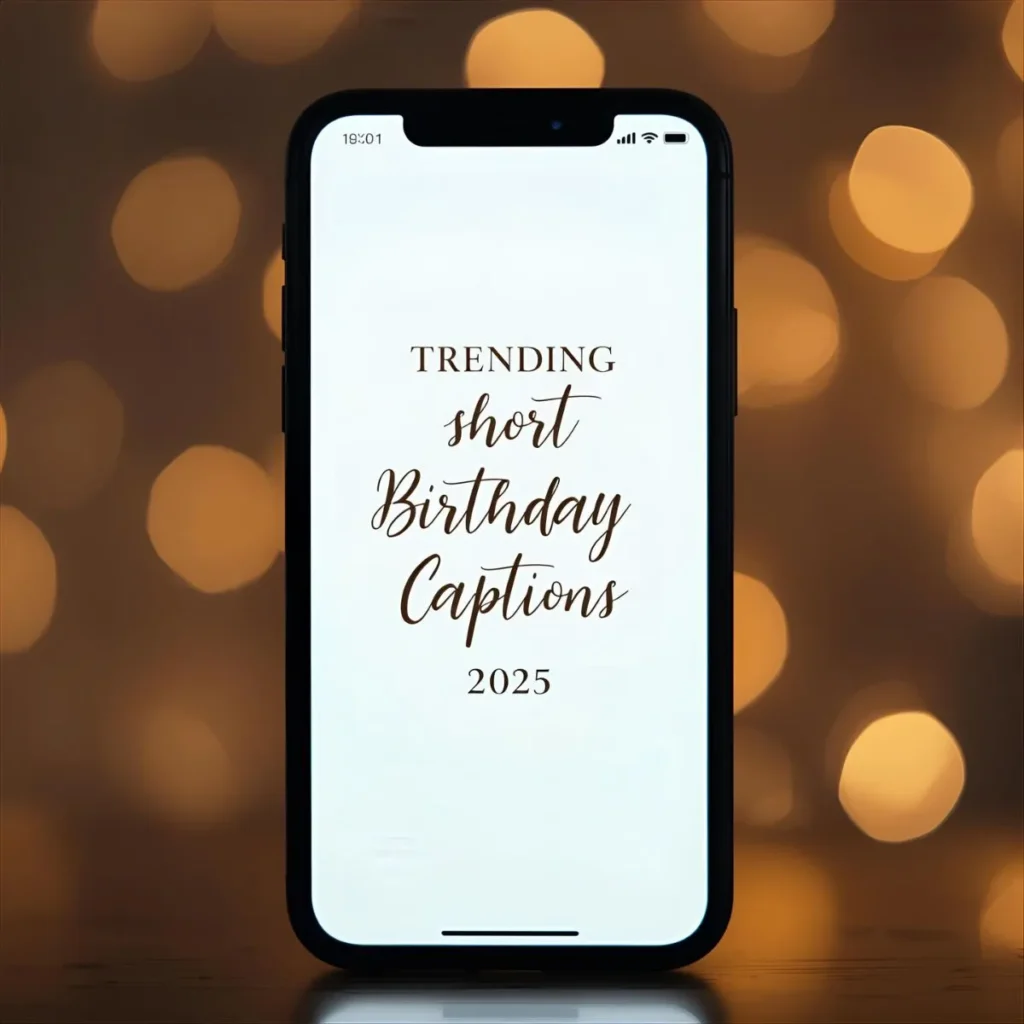 TRENDING SHORT BIRTHDAY CAPTIONS 2025