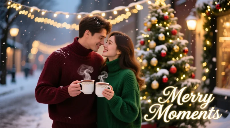 Christmas Couple Captions for Instagram