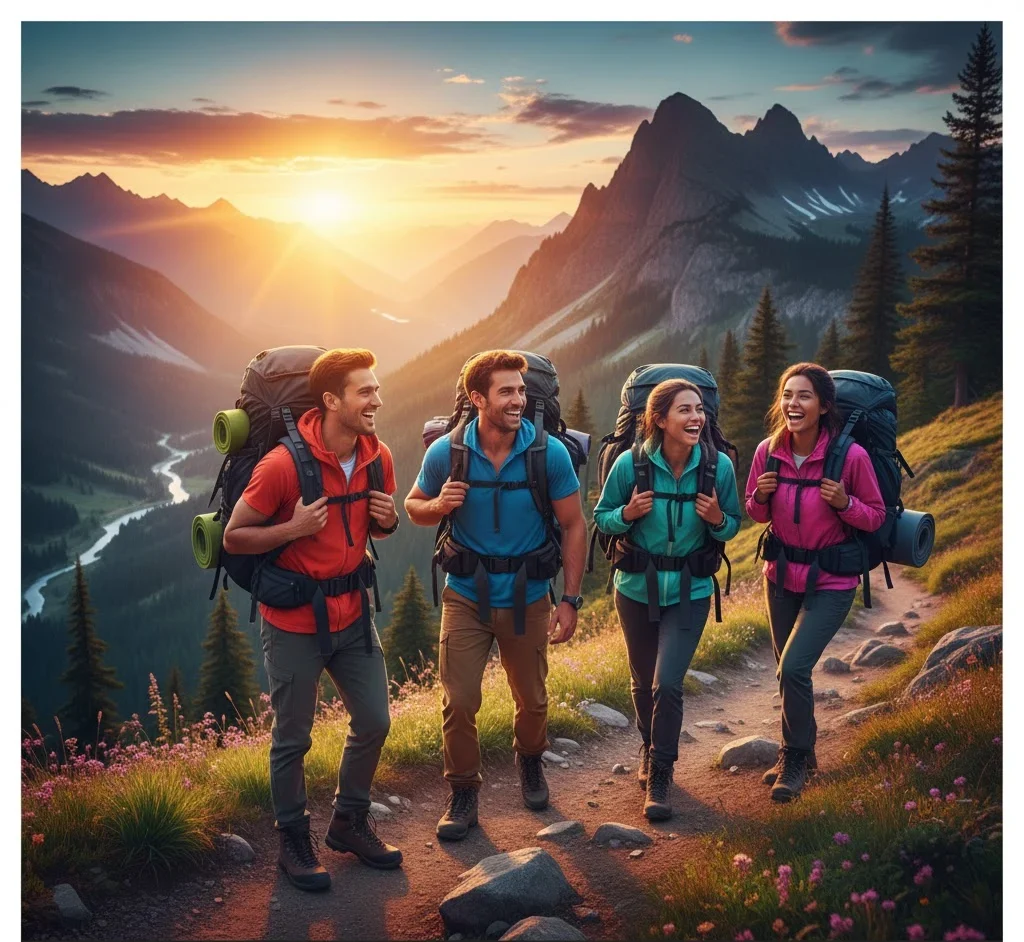 Adventure Friends Captions