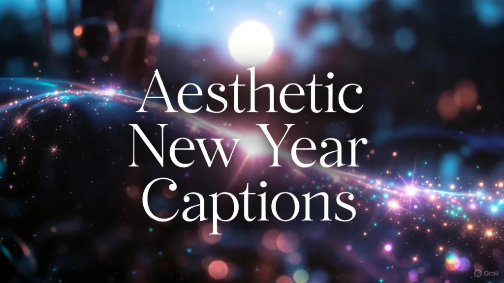 Aesthetic New Year Captions