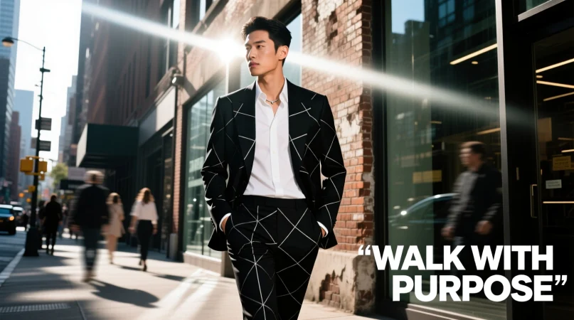 Attitude Captions for Men