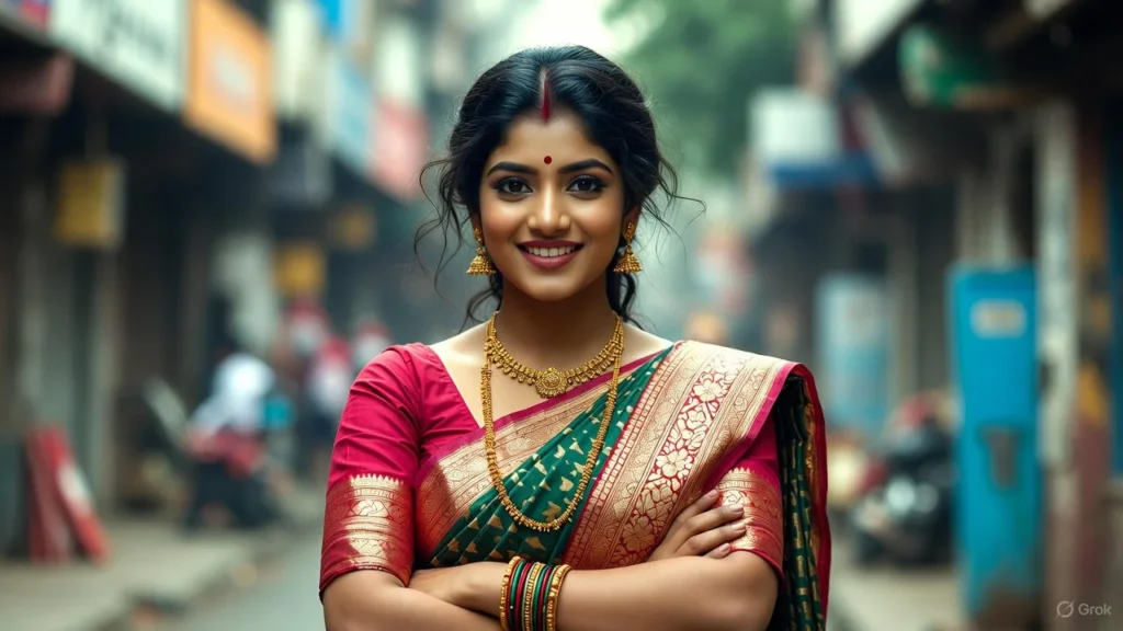 Attitude Saree Captions for Instagram