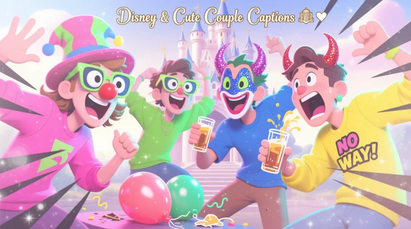Disney & Cute Couple Captions