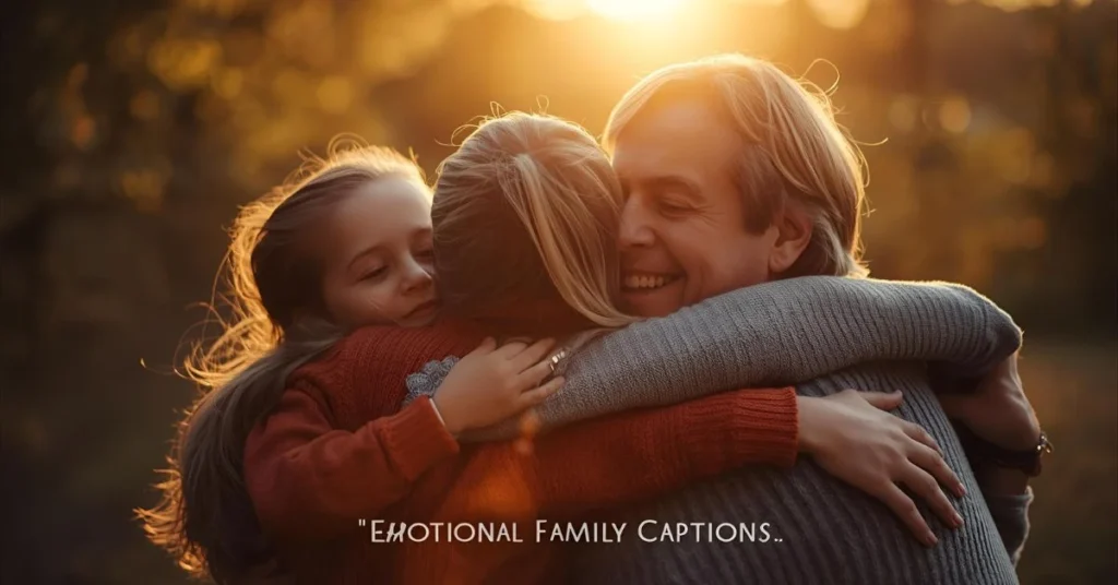 Emotional Family Captions