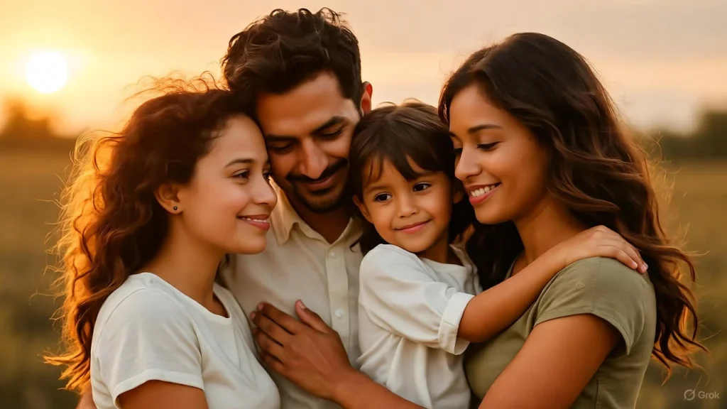 Emotional Family Picture Captions