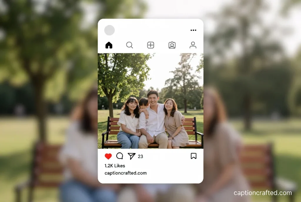 Family Caption for Insta Posts