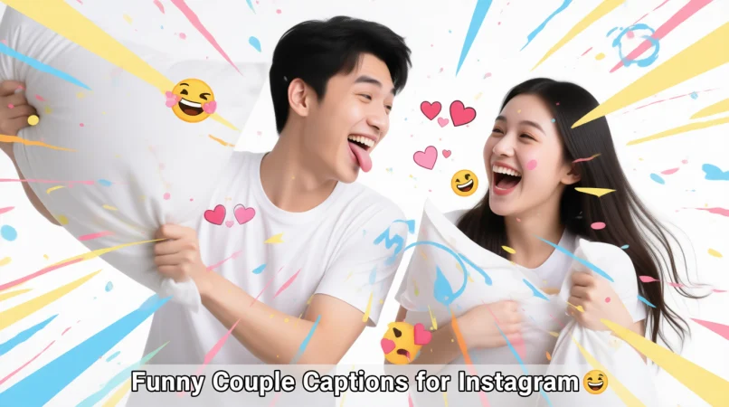 Funny Couple Captions for Instagram