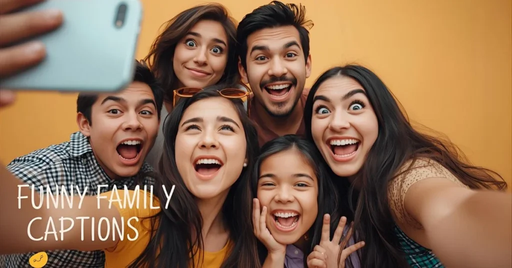 Funny Family Captions