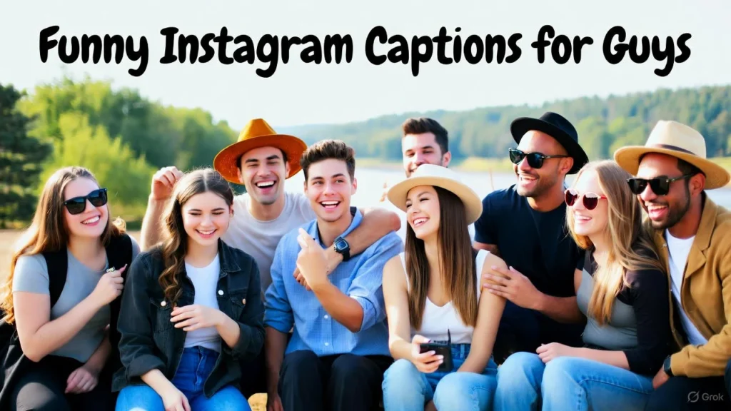 Funny Instagram Captions for Guys
