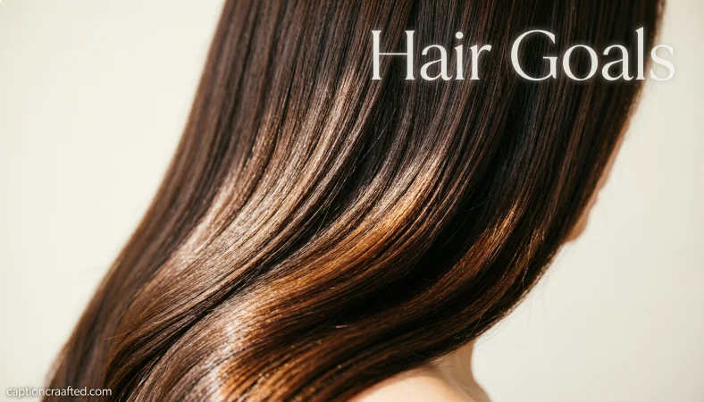 Hair Goals Captions