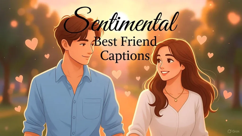 Sentimental Best Friend Captions