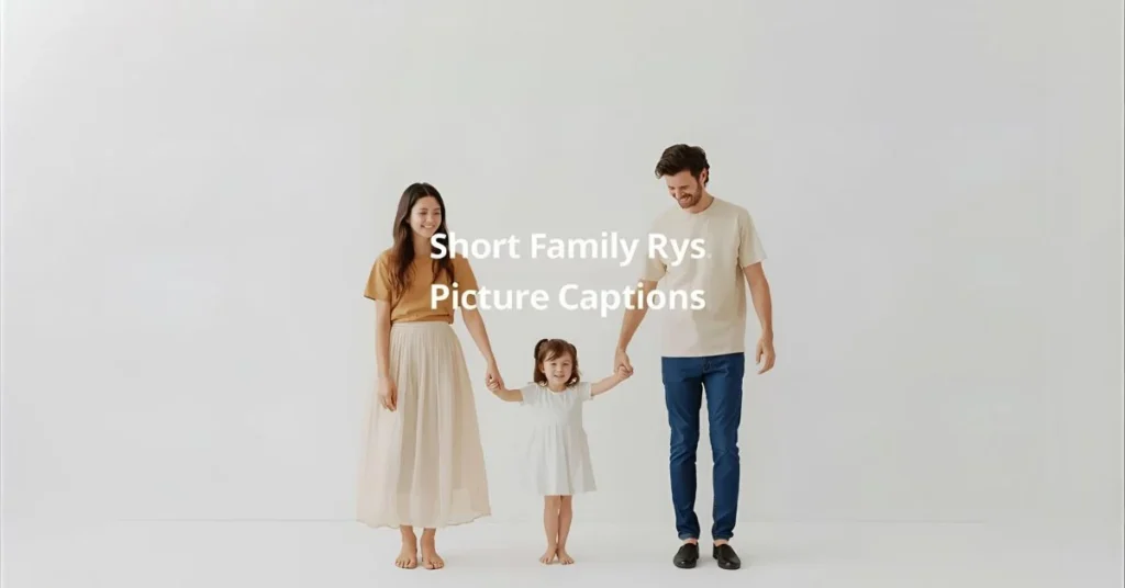 Short Family Picture Captions
