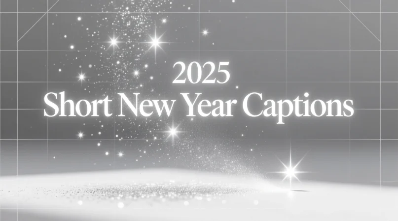 Short New Year Captions