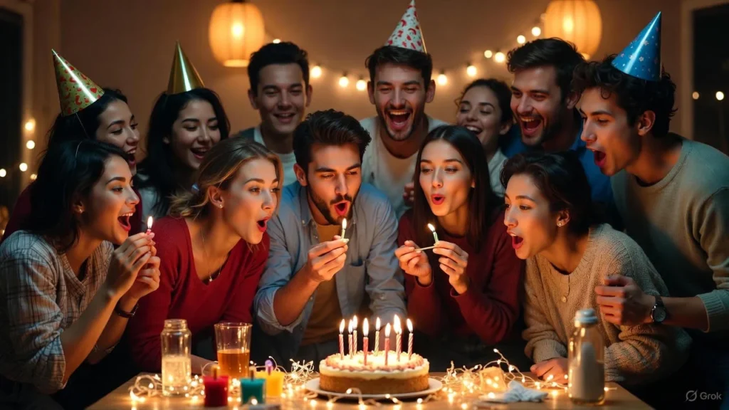 Birthday on New Year’s Day Captions with Friends