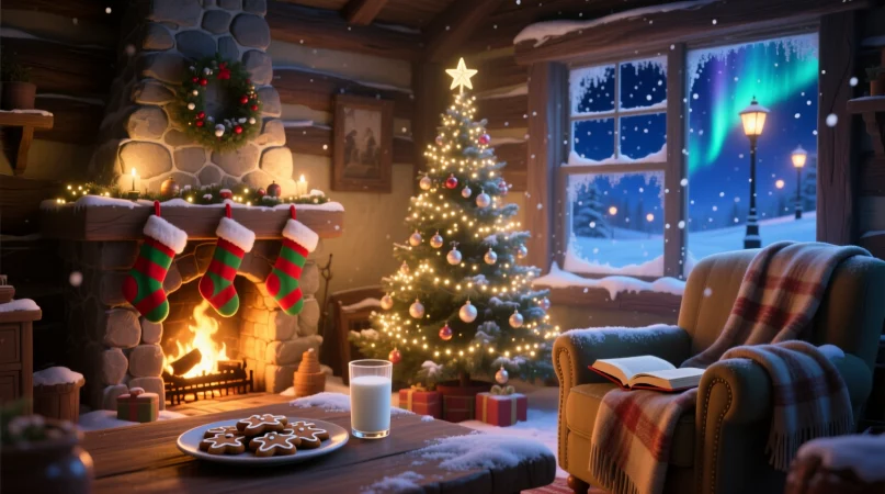 Christmas Eve Night Captions for Instagram
