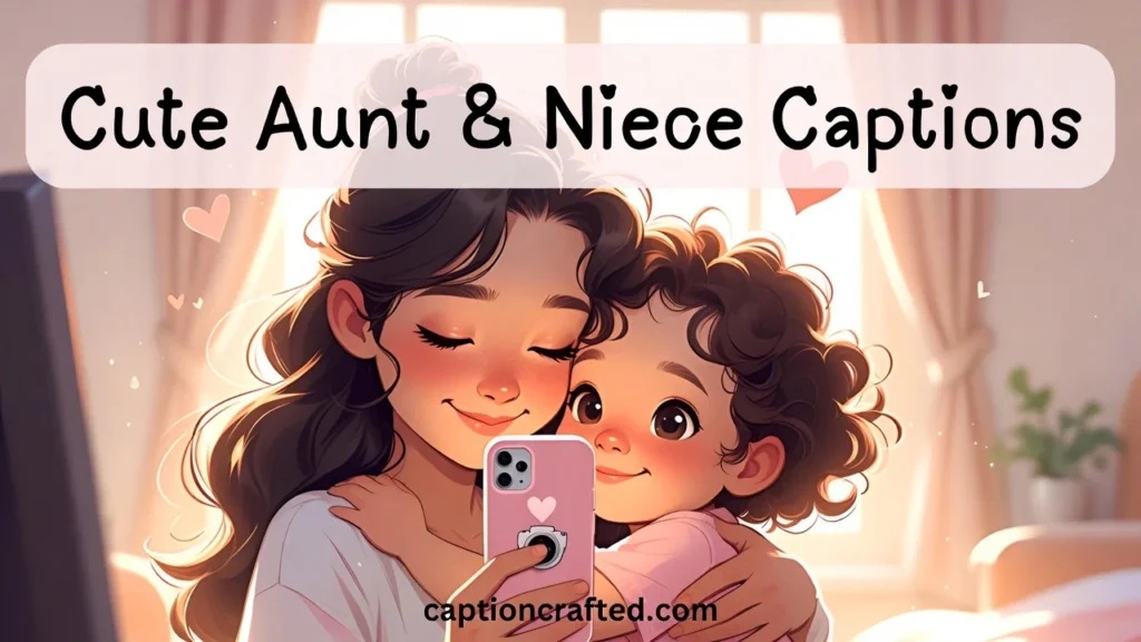 Cute Aunt & Niece Captions for Instagram