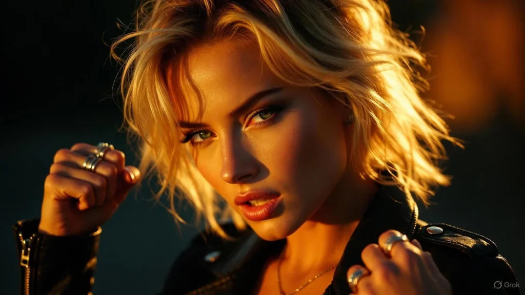 Fearless Blonde Hair Captions