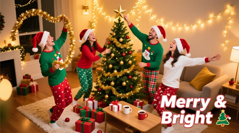 Funny Christmas Friend Captions