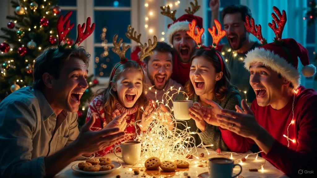 Funny Christmas Night Captions for Instagram