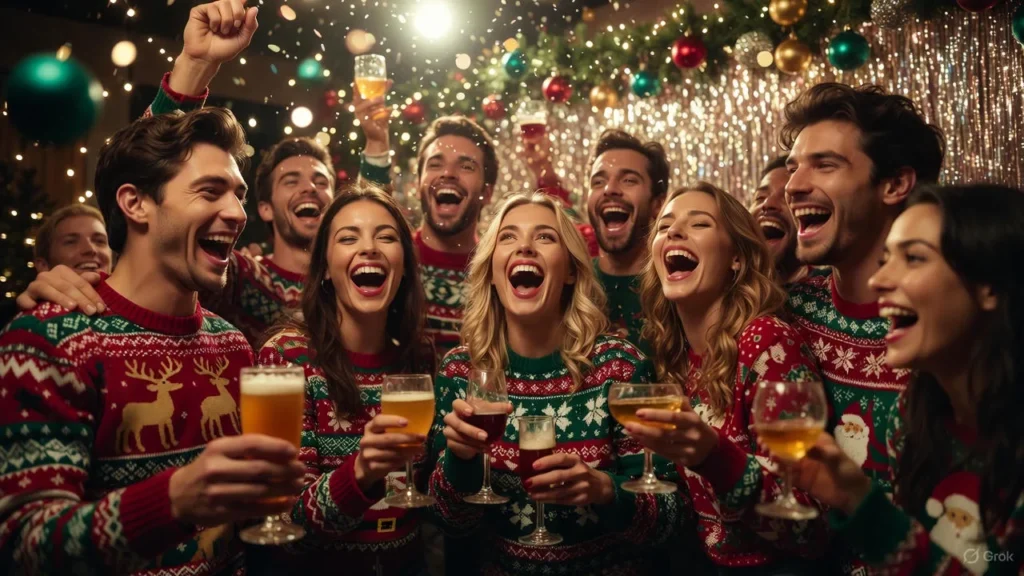 Funny Christmas Party Captions