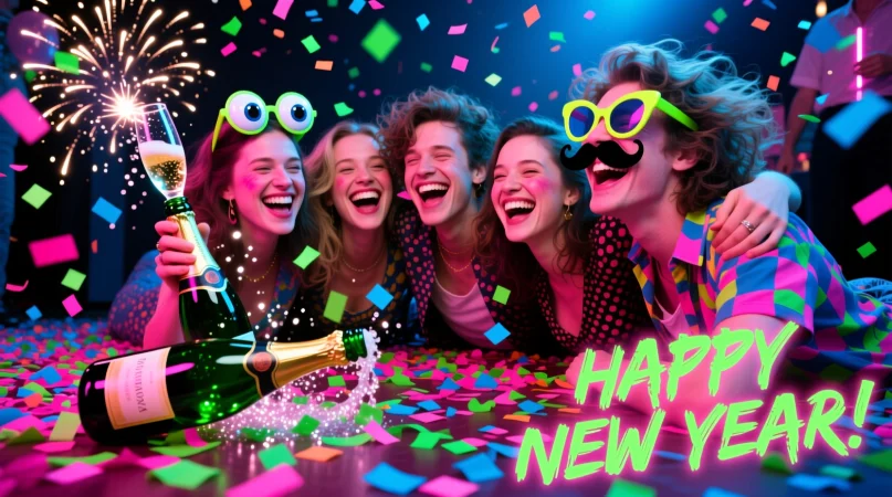 Funny New Year’s Eve Captions for Instagram