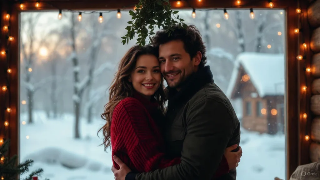 Mistletoe Captions for Couples