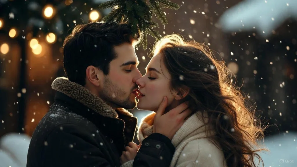 Romantic Mistletoe Captions for Instagram