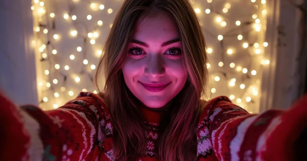 Selfie Ugly Christmas Sweater Instagram Captions