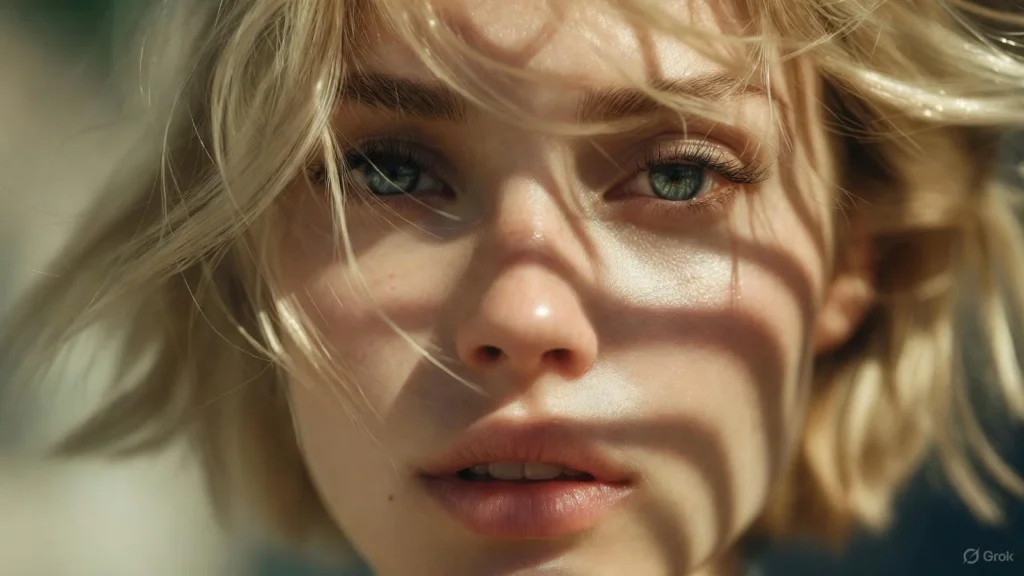 Short Blonde Hair Captions