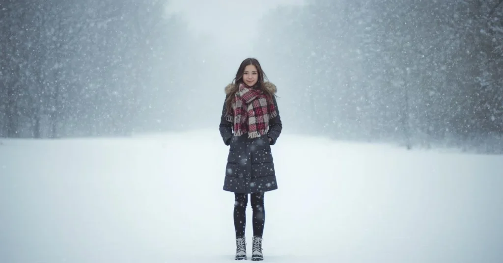 Snow Instagram Captions for Girl