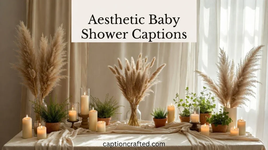 Aesthetic Baby Shower Captions for Instagram