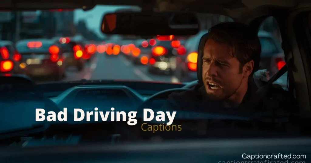 Dreadful Car Captions for Bad Driving Days
