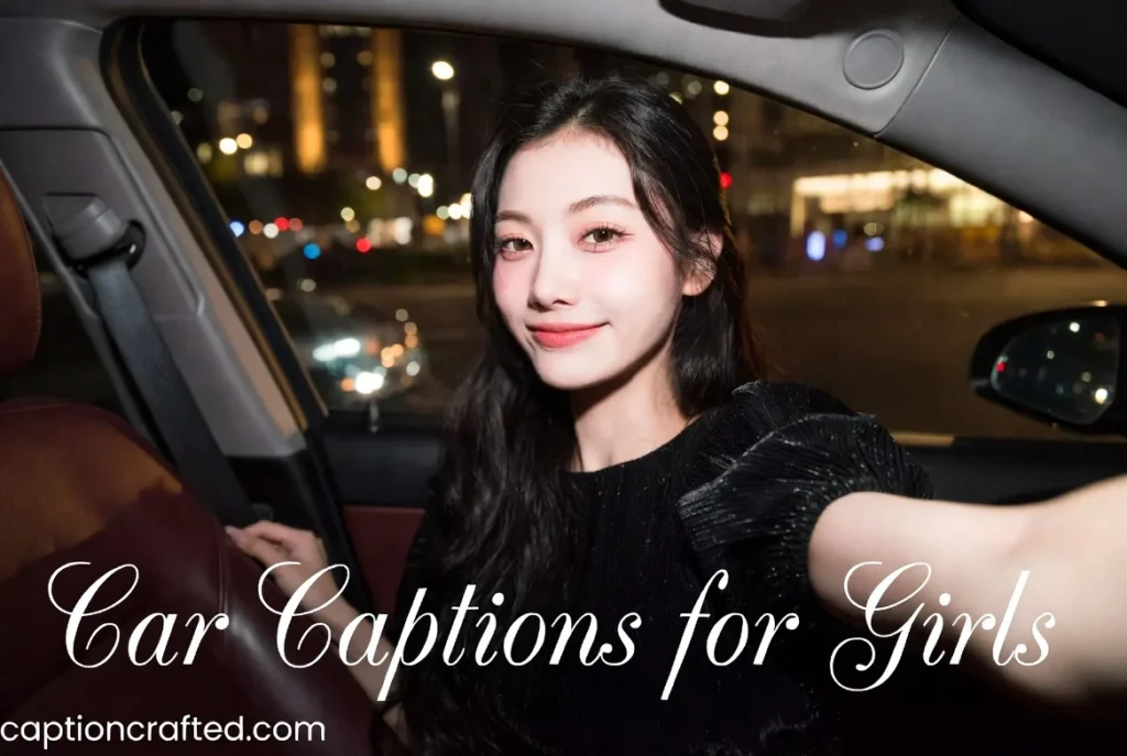 Dreadful Car Captions for Girls