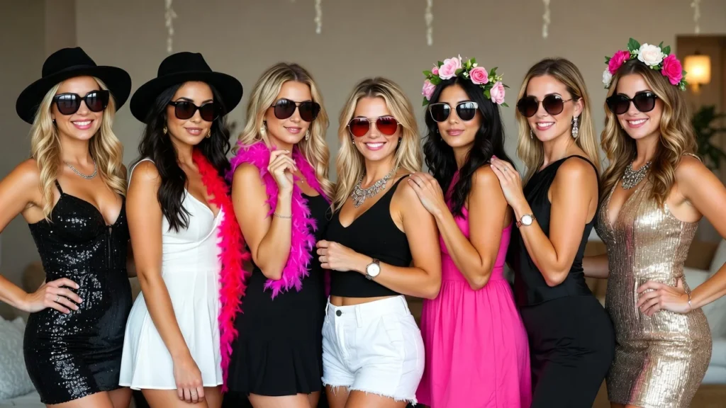 Dress-Up Night Bachelorette Captions