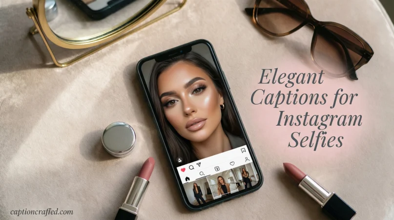 Elegant Captions for Instagram Selfies