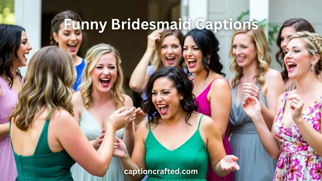Funny Bridesmaid Captions