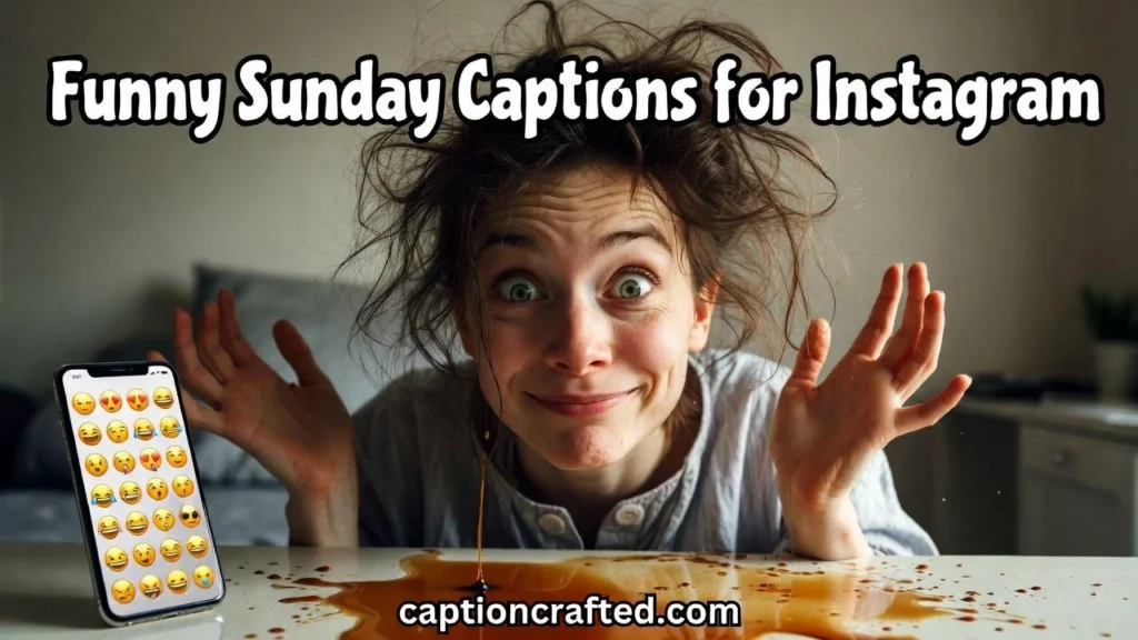 Funny Sunday Captions for Instagram