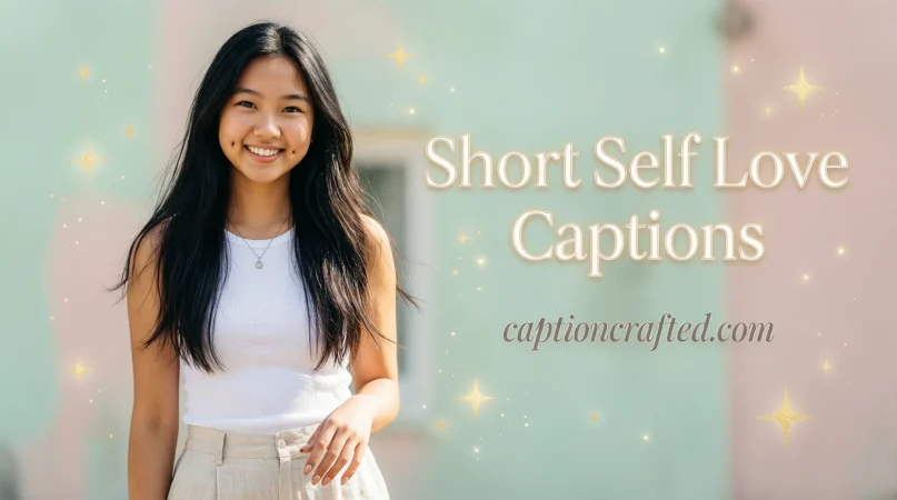 Short Self Love Captions
