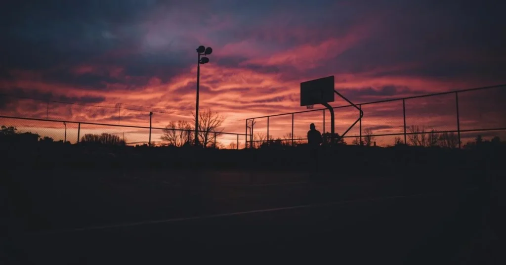 Aesthetic Basketball Captions