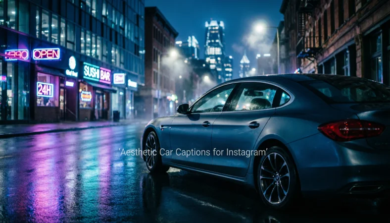 Aesthetic Car Captions for Instagram
