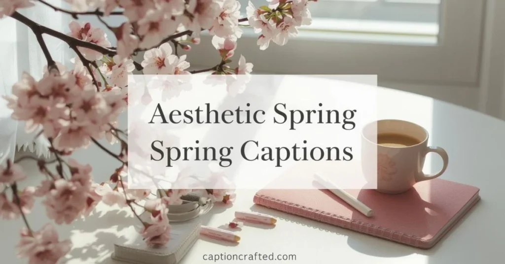 Aesthetic Spring Captions