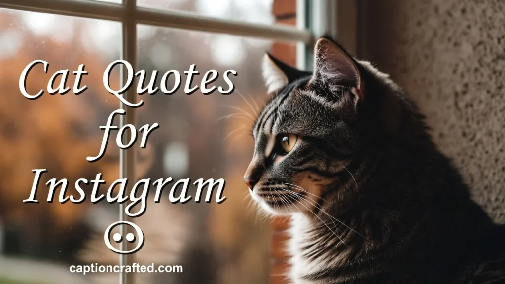 Cat Quotes Captions