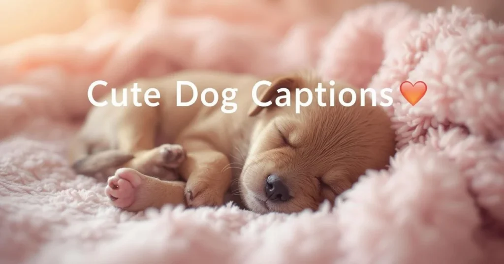 Cute Dog Captions for Instagram